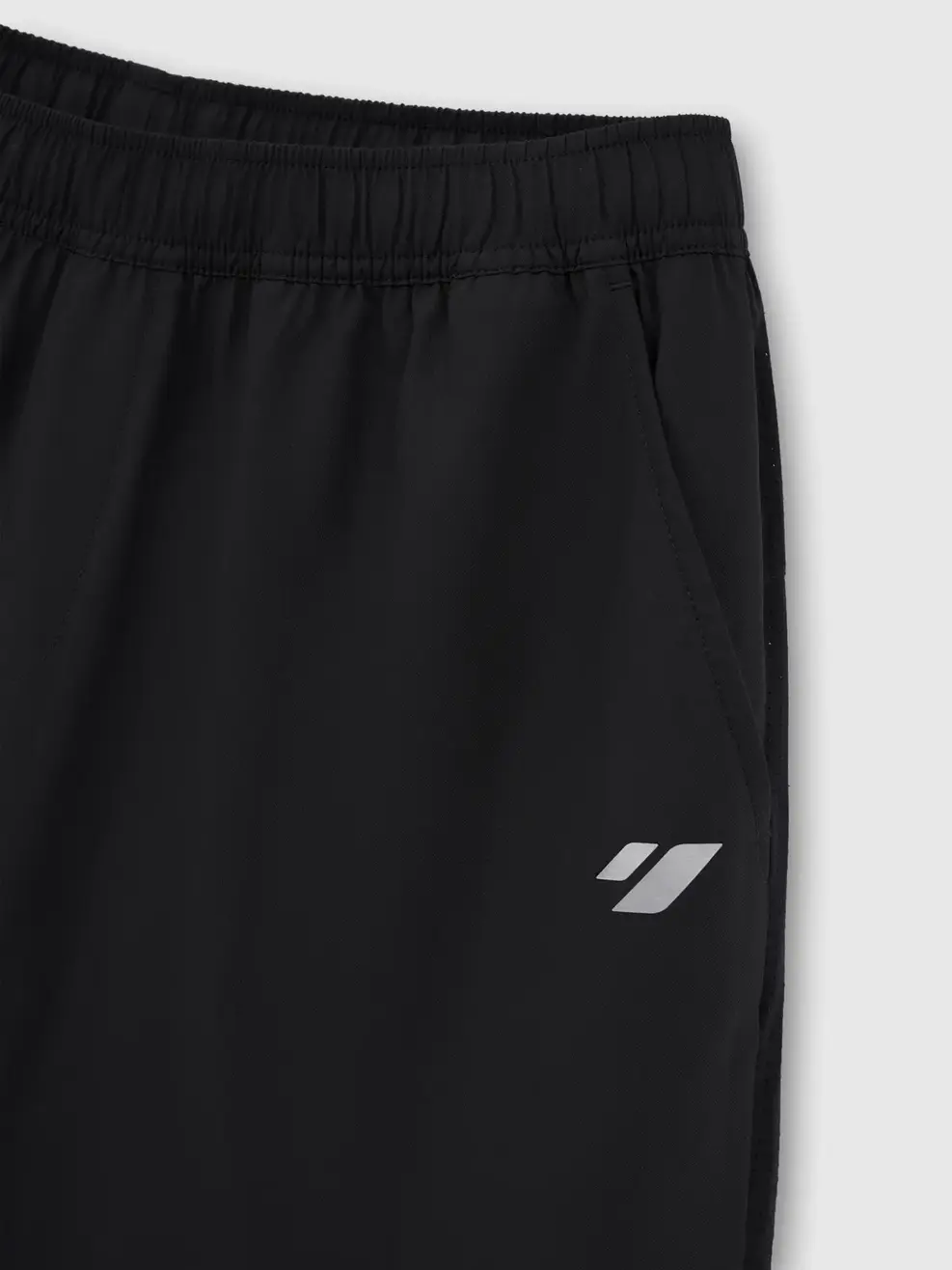 Quần Shorts Thể Thao 6.5Inch Phối Vải - ĐEN 002 - 29