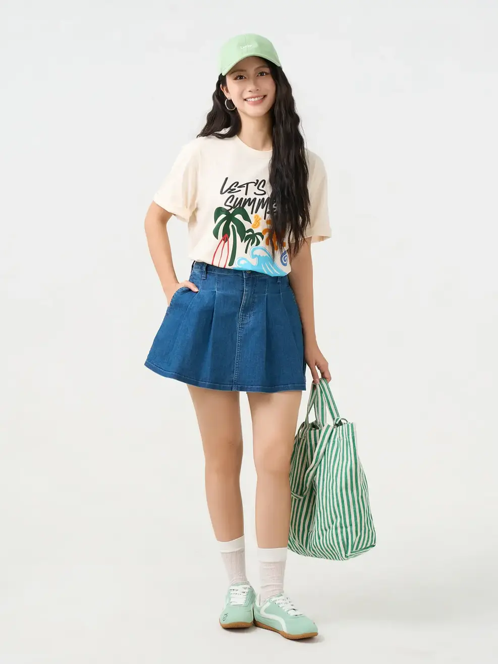 Áo Phông Let's Go Summer - Be 009 - XL