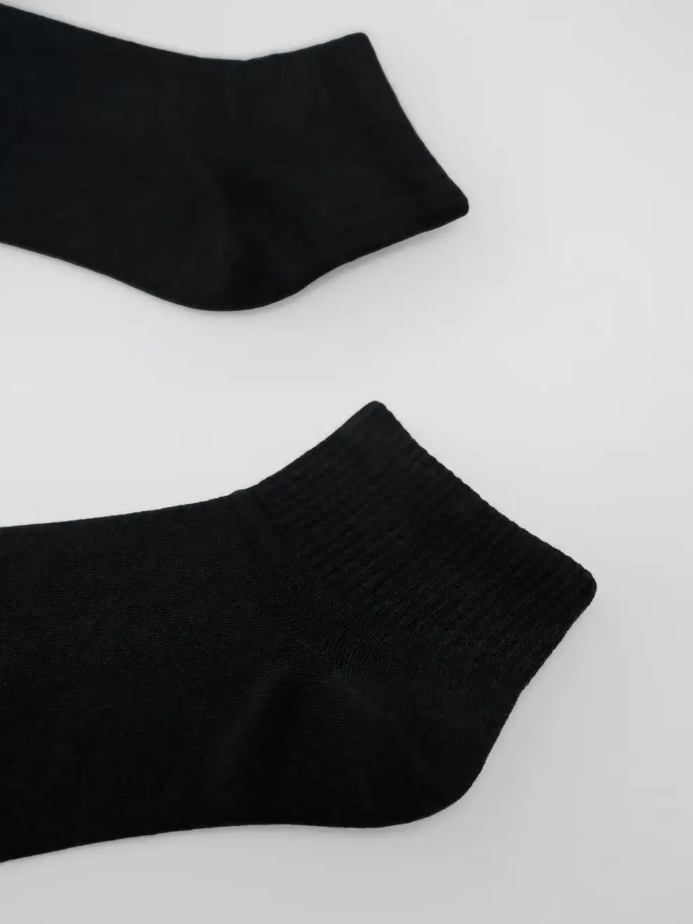 Tất Nam Cotton Cổ Thấp Combo2 - ĐEN 002 - F