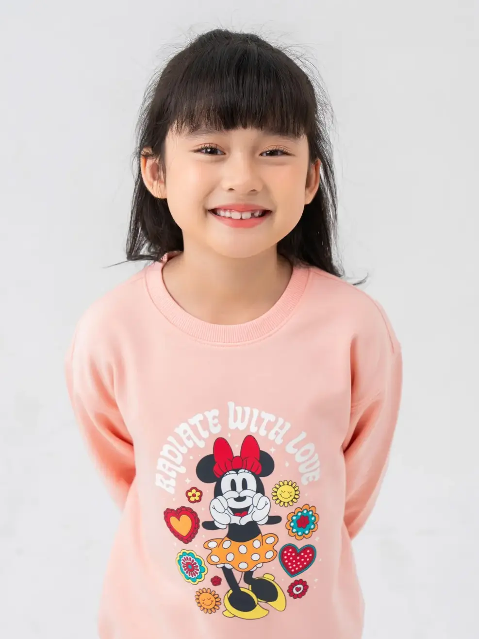 Bộ Quần Dáng Dài Ôm Vừa - Hồng nhạt - 2