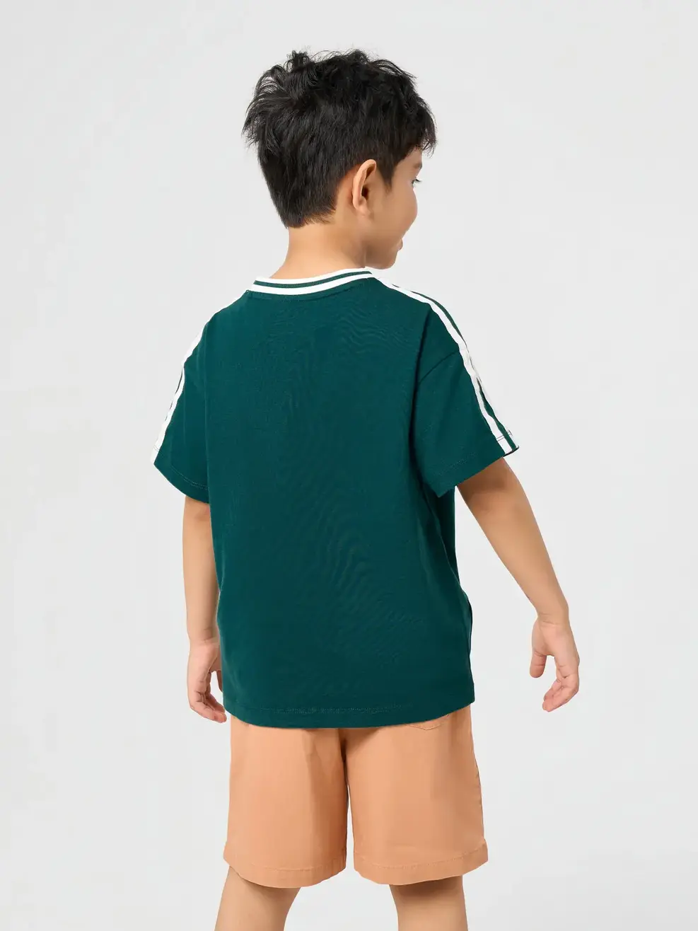 Áo Phông Cổ Tim Dream Team - Xanh lá 042 - 98