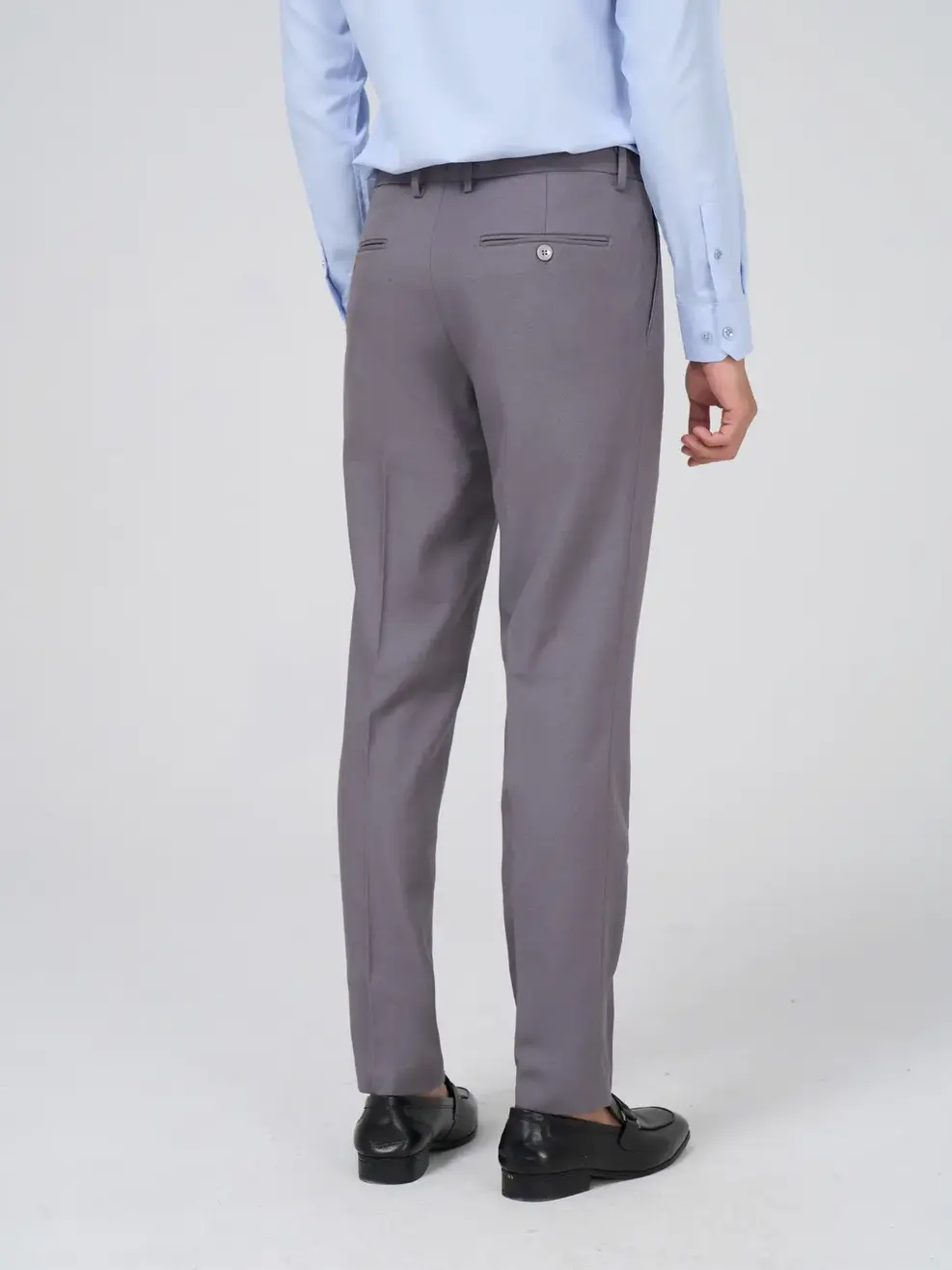 Quần âu nam slim 29 - Ghi sáng - 2XL