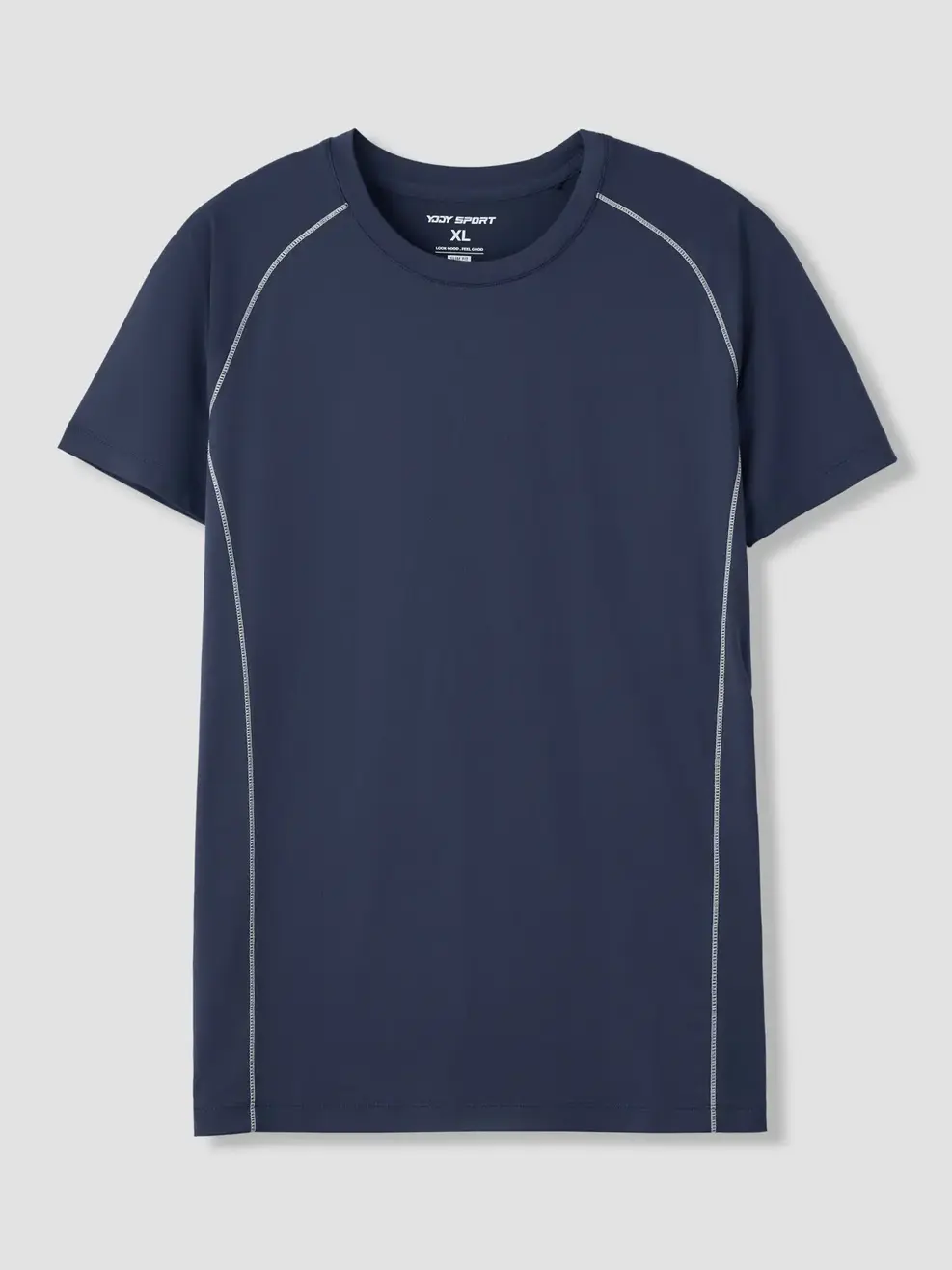 Bộ Đồ Nam Yody Sport Dải Chỉ Nổi Bật - Tím Than 009 - L