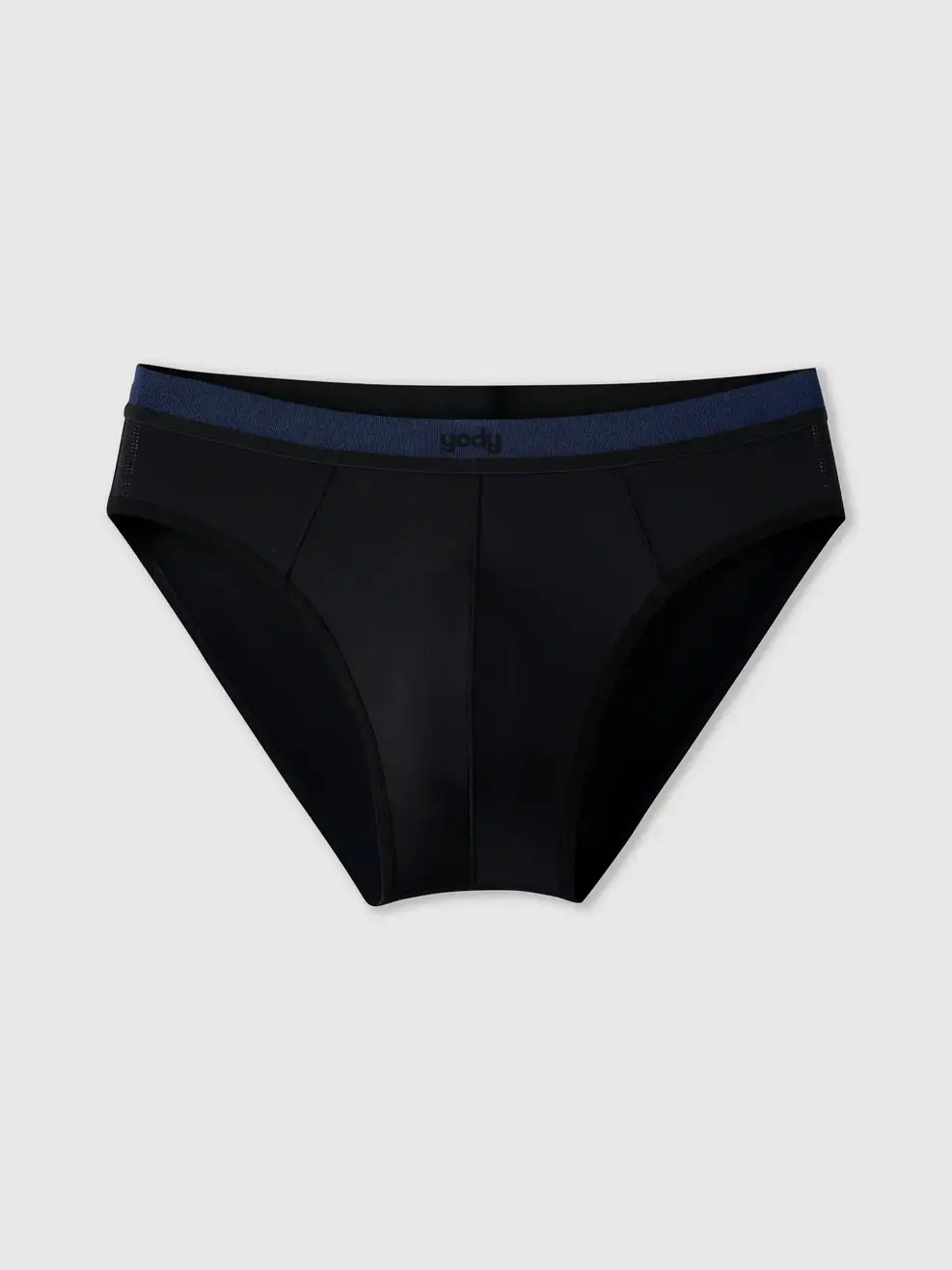 Quần Lót Tam Giác Nam Phối Cạp Combo 2 - ĐEN 002 - M