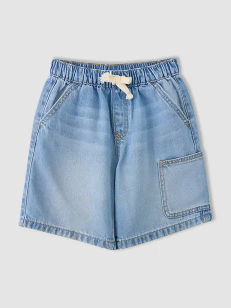 Quần Short Jeans Kid Cơ Bản