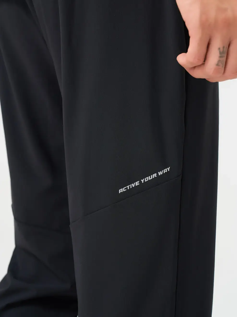 Quần Gió Dài Nam Thể Thao Active Your Way - ĐEN 002 - 29