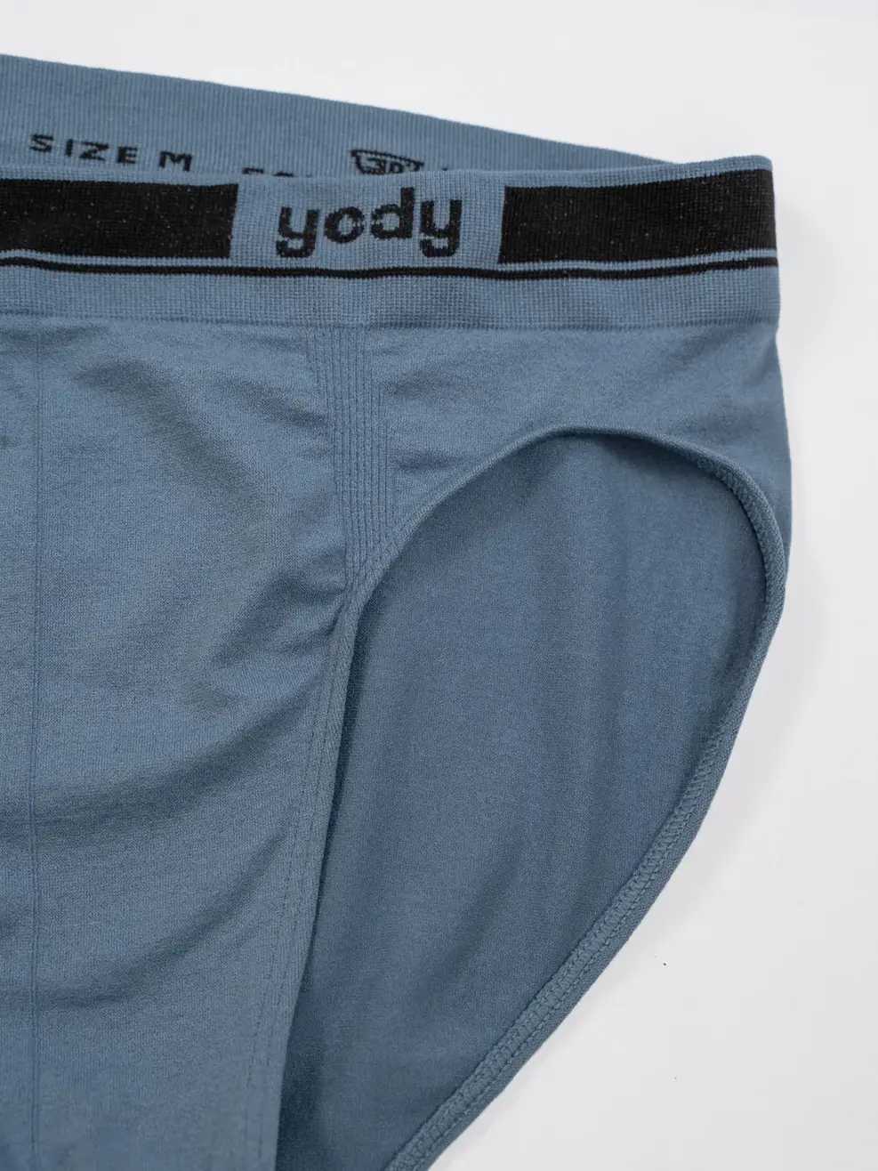 Quần lót nam tam giác dệt liền mềm mại - Xanh xám - M