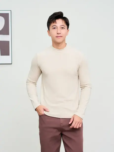 Áo Body Giữ Nhiệt Nam Cổ 3cm