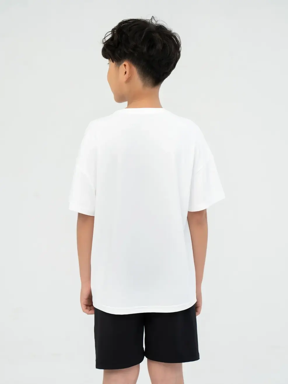 Bộ Đồ Trẻ Em In Basketball - Trắng đen - 8