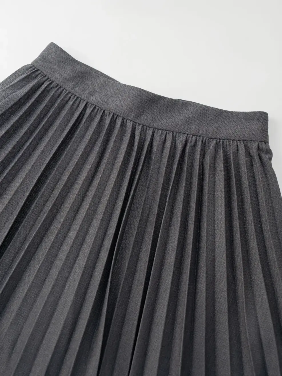 Chân Váy Nữ Dập Xòe Quạt - Xám - S