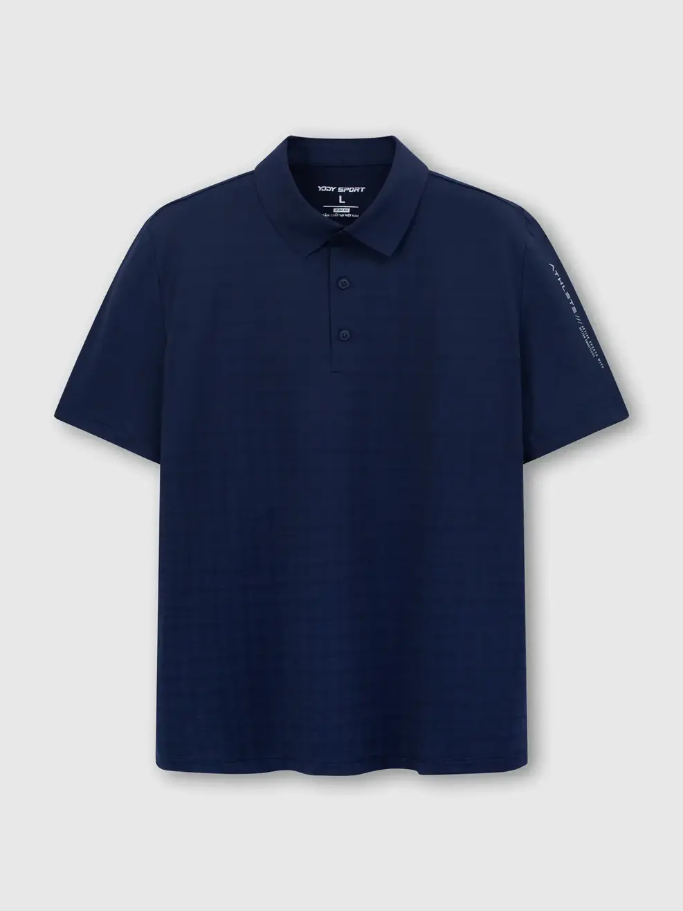 Áo Polo Thể Thao Nam Họa Tiết In Tay - NAVY 018 - M