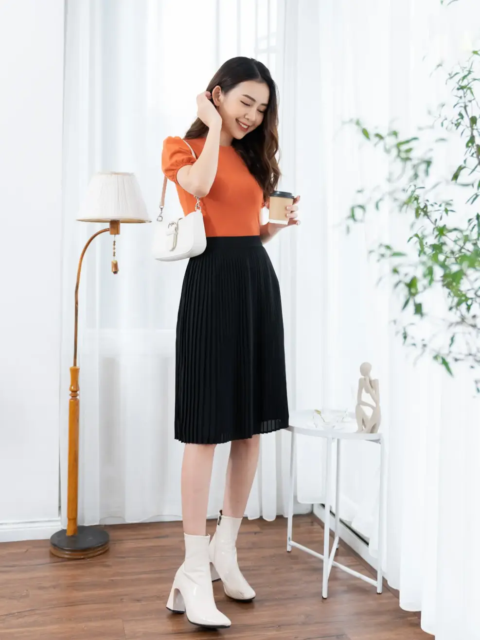 Chân dập ly - Đen - S