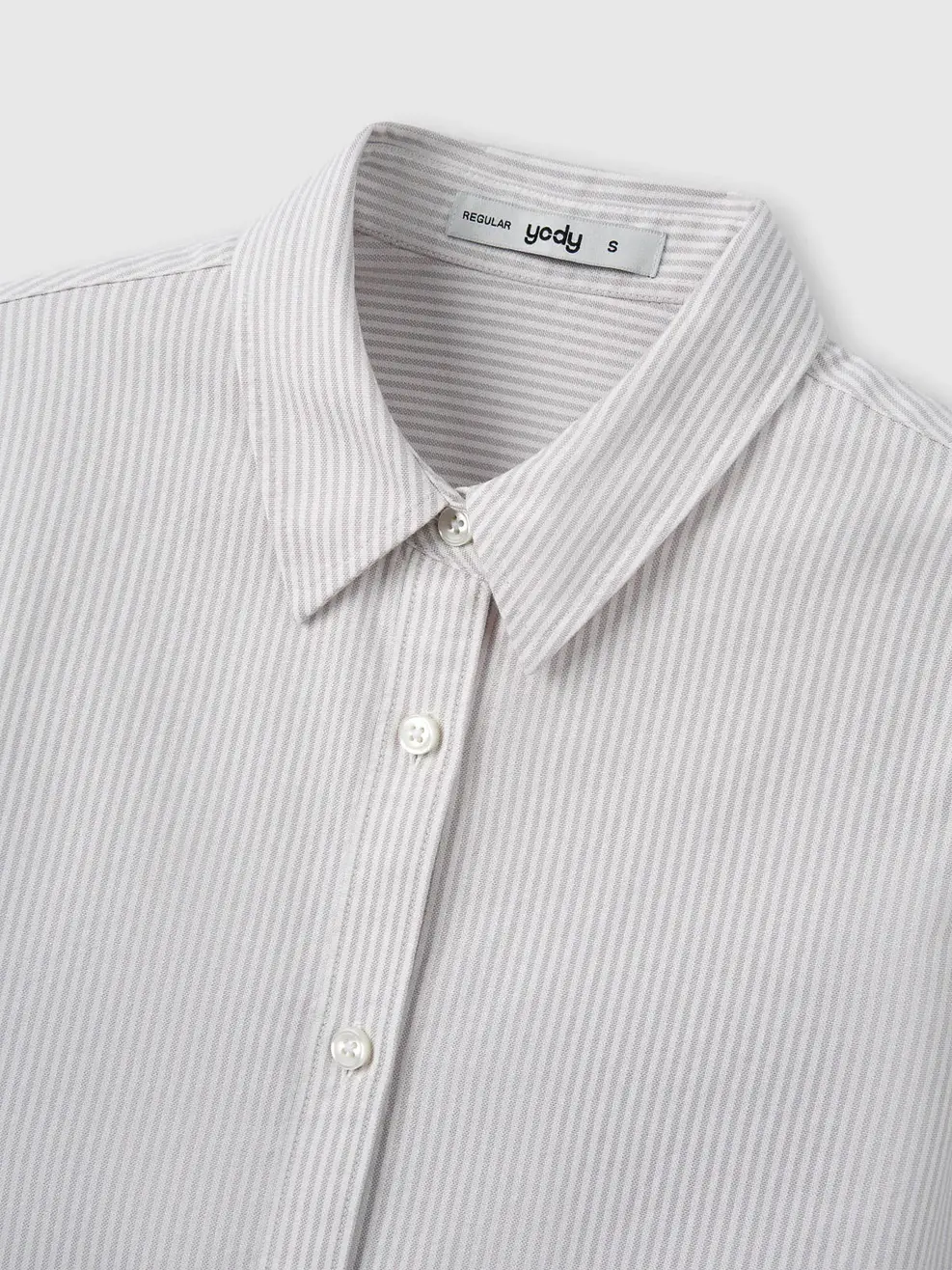 Áo Sơ-mi Classic fit oxford essential - Kẻ Tím 045 - S