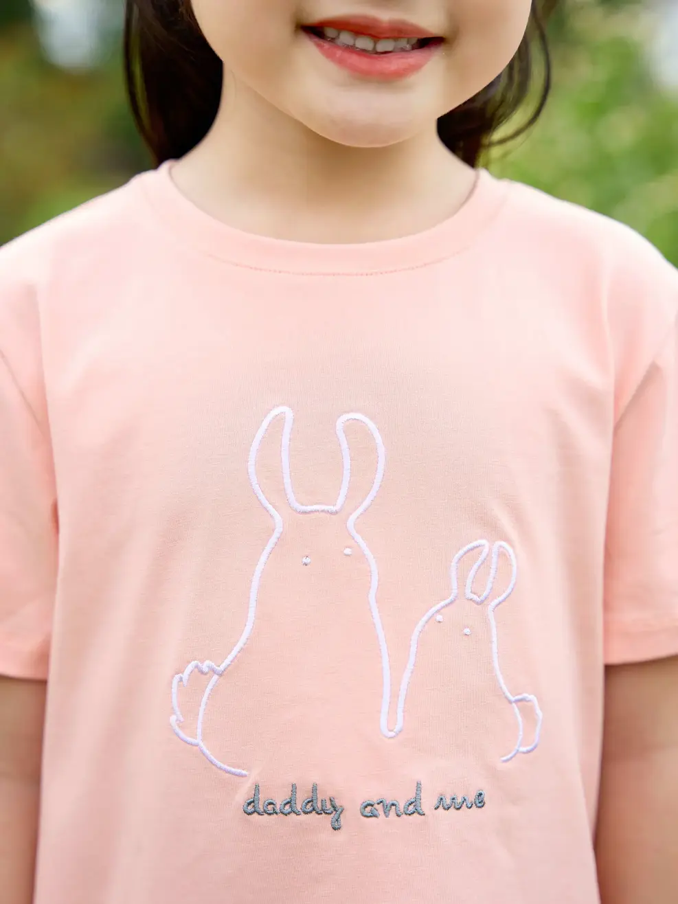 Bộ kid Daddy and me - Hồng - 6