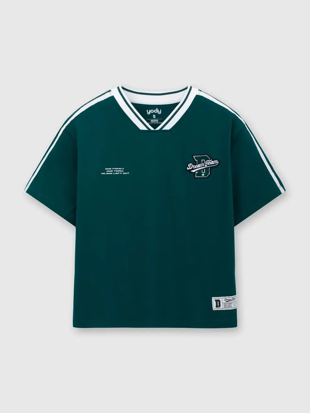 Áo Phông Cổ Tim Dream Team - Xanh lá 042 - S