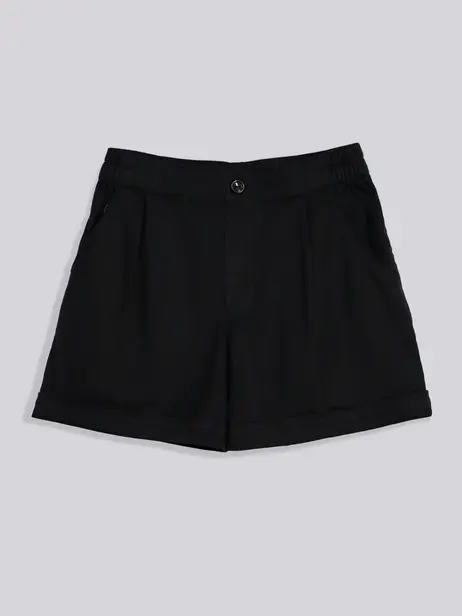 Quần Shorts Bé Gái Cơ Bản Xếp Li