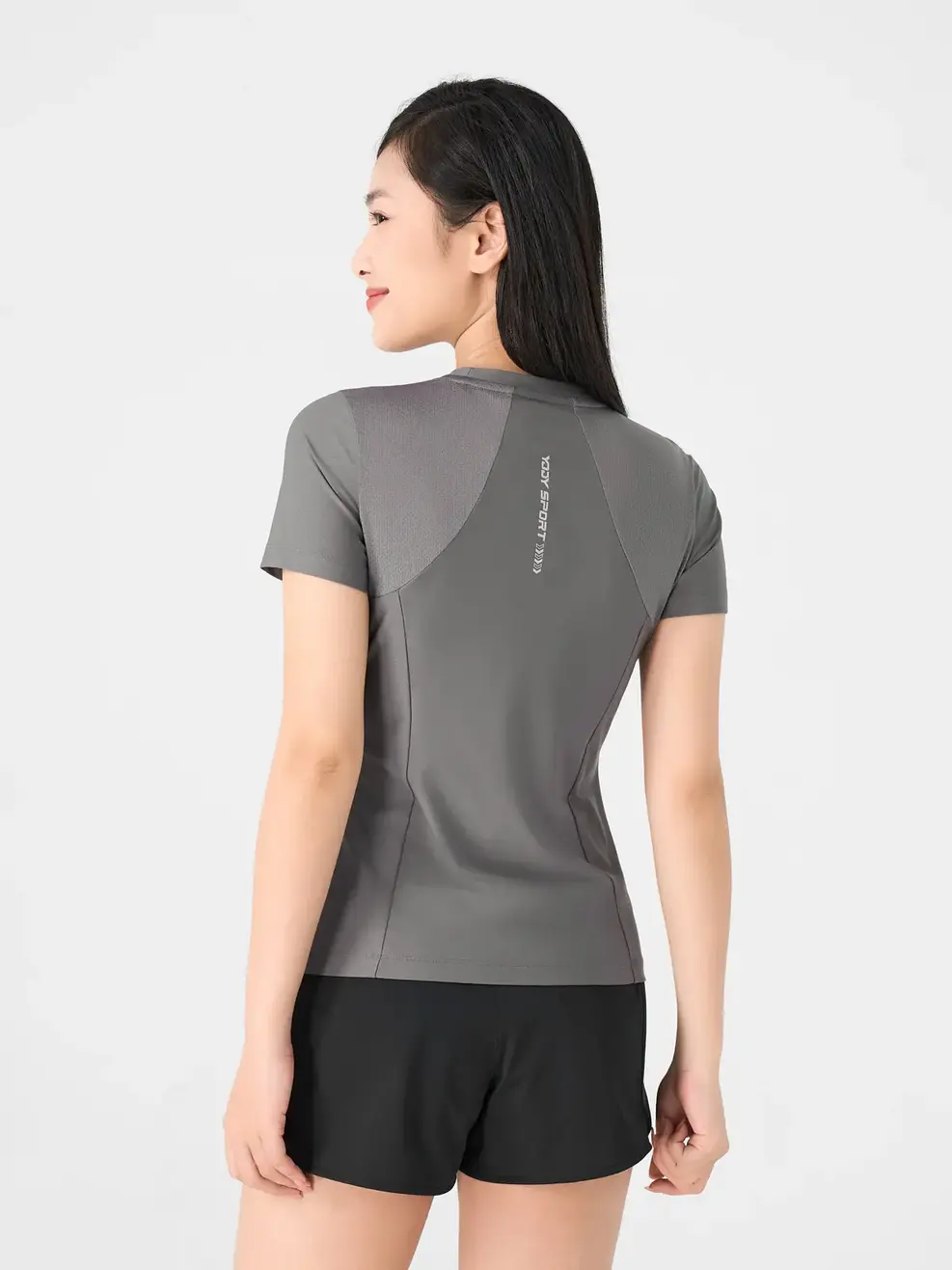 T-shirt Nữ Yody Sport - Xám - S