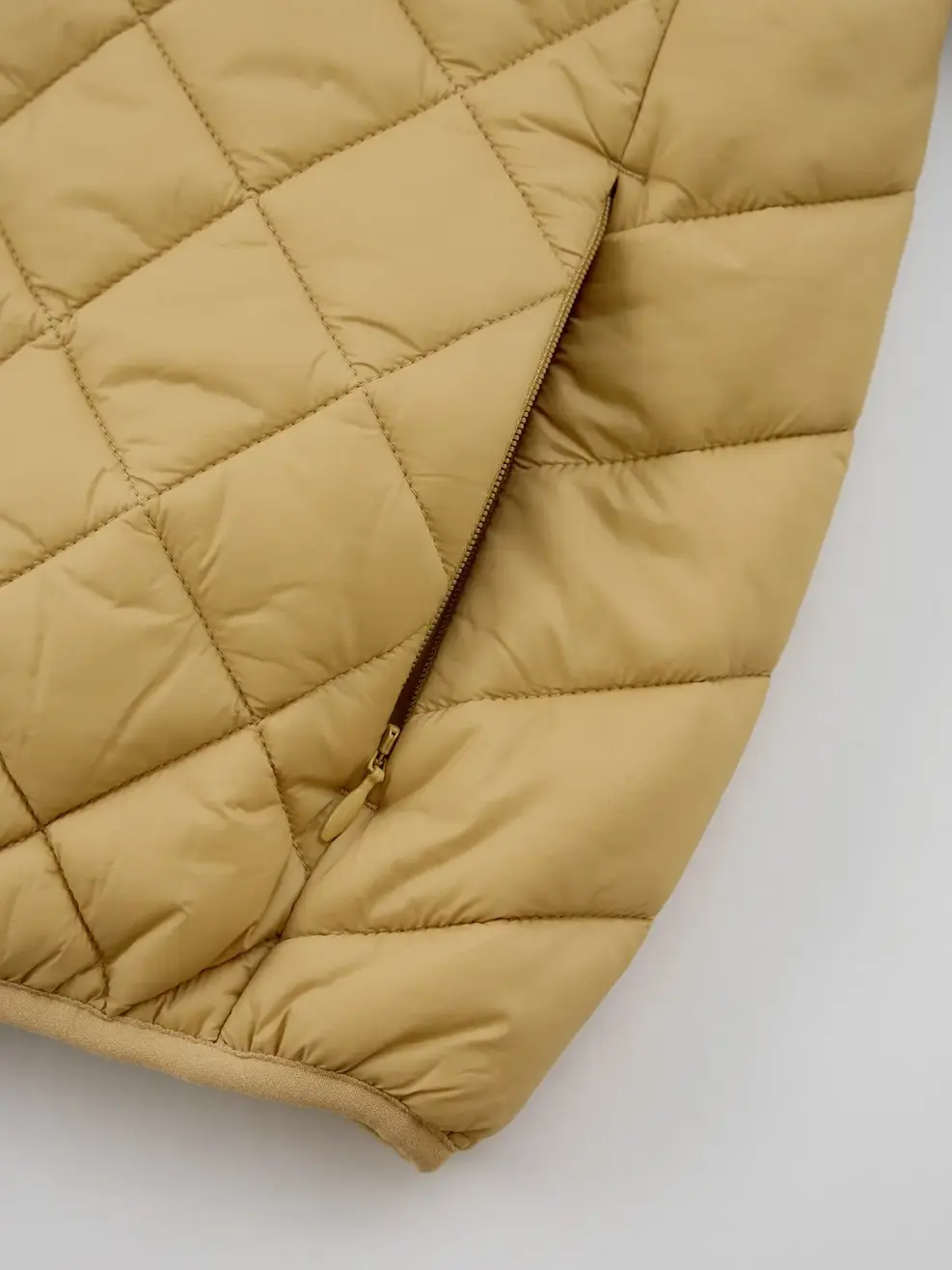 Áo Phao Kid Trần Trám Siêu Ấm - Vàng cát - 8-9