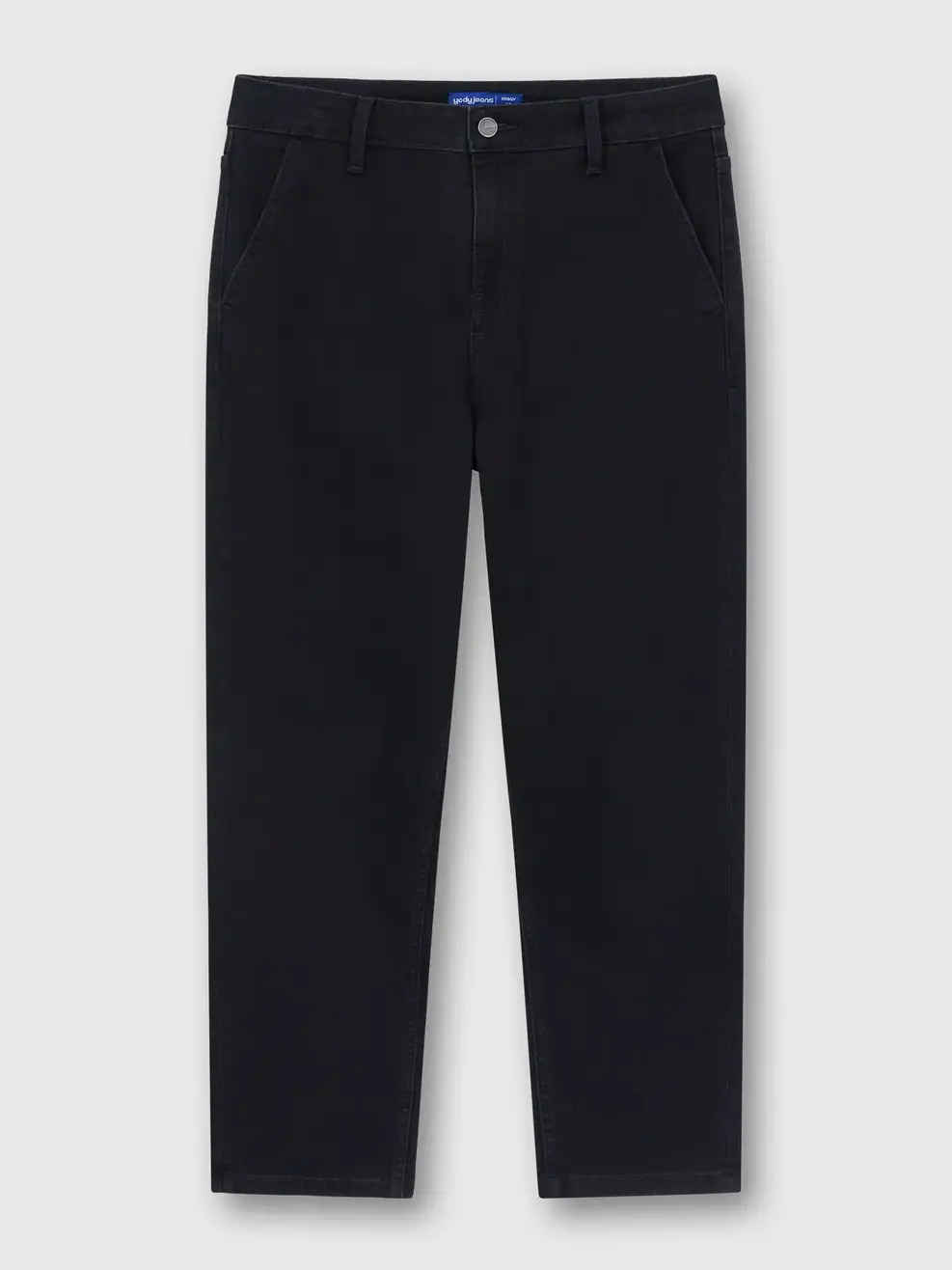 Quần Jeans Nam Baggy Đen Trơn - Đen 011 - 31