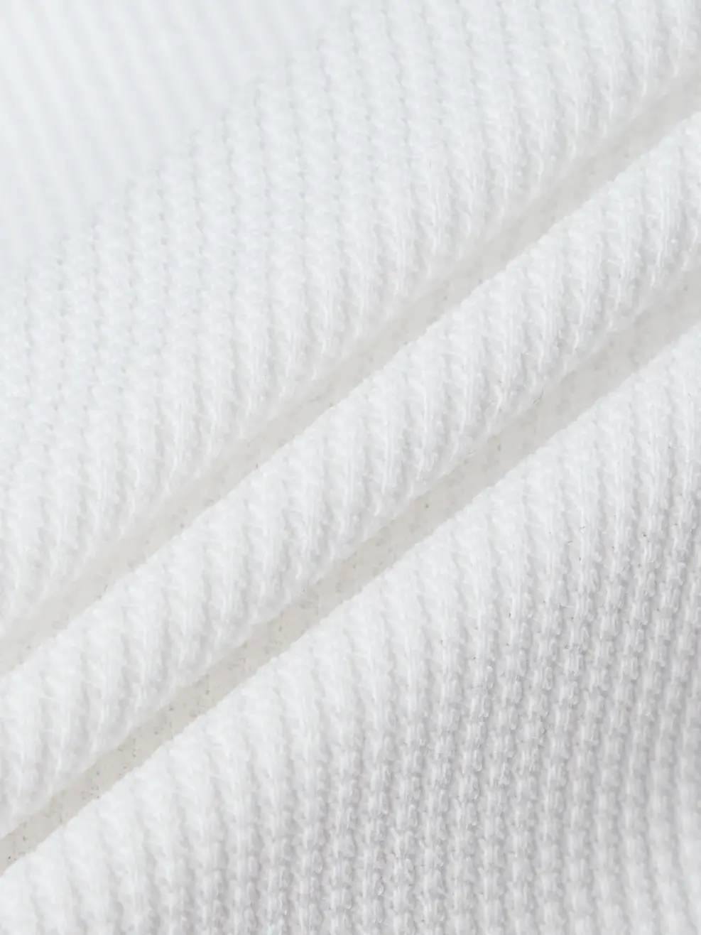Áo Polo Vải Siêu Co Giãn Bo Cổ Dệt - White 004 - S