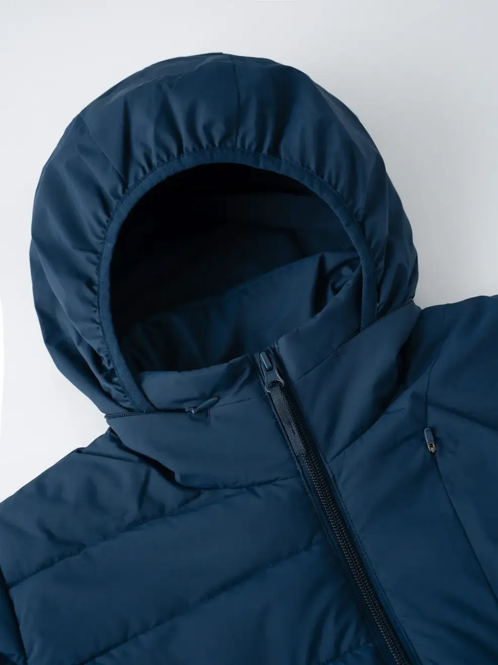 Áo Phao Nam Mũ Ẩn 4S.Plus - Tím Than 006 - M