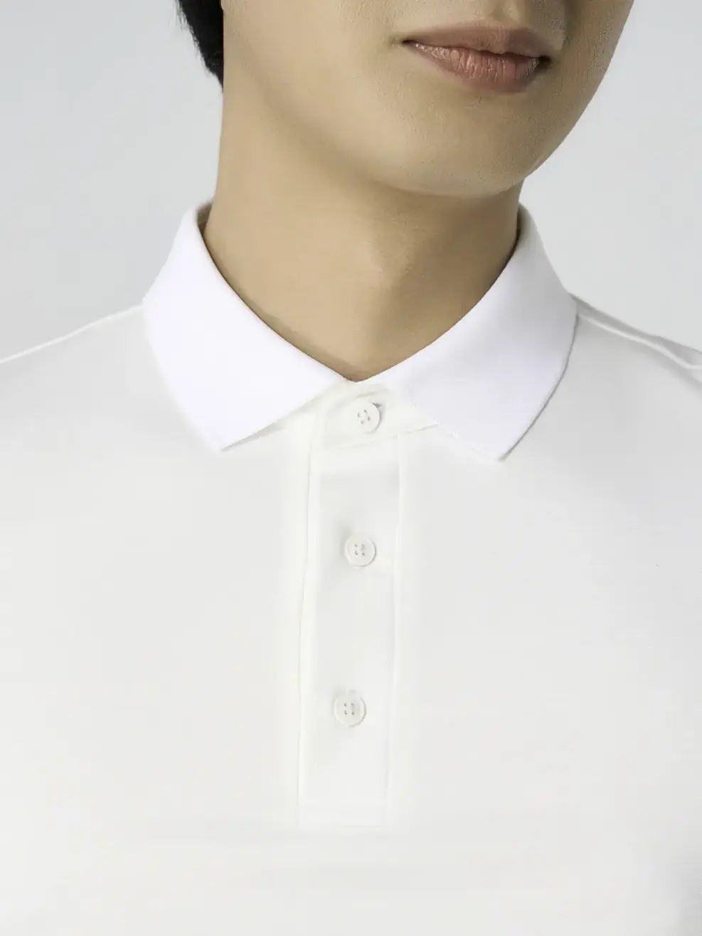 Áo Polo Thể Thao Phối Lưới Thoáng Khí - TRẮNG 012 - M