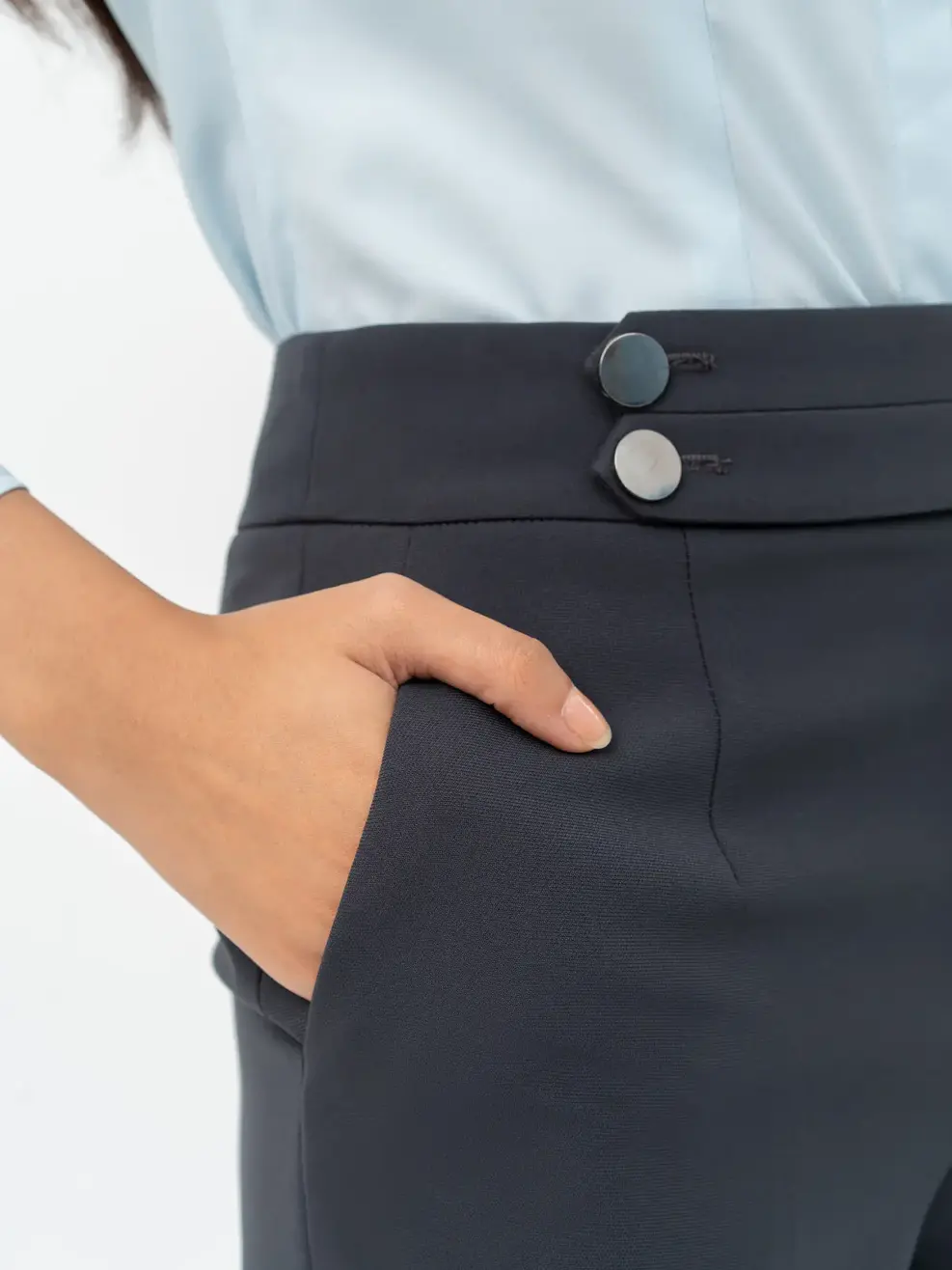 Quần Âu Nữ - Chì . - S