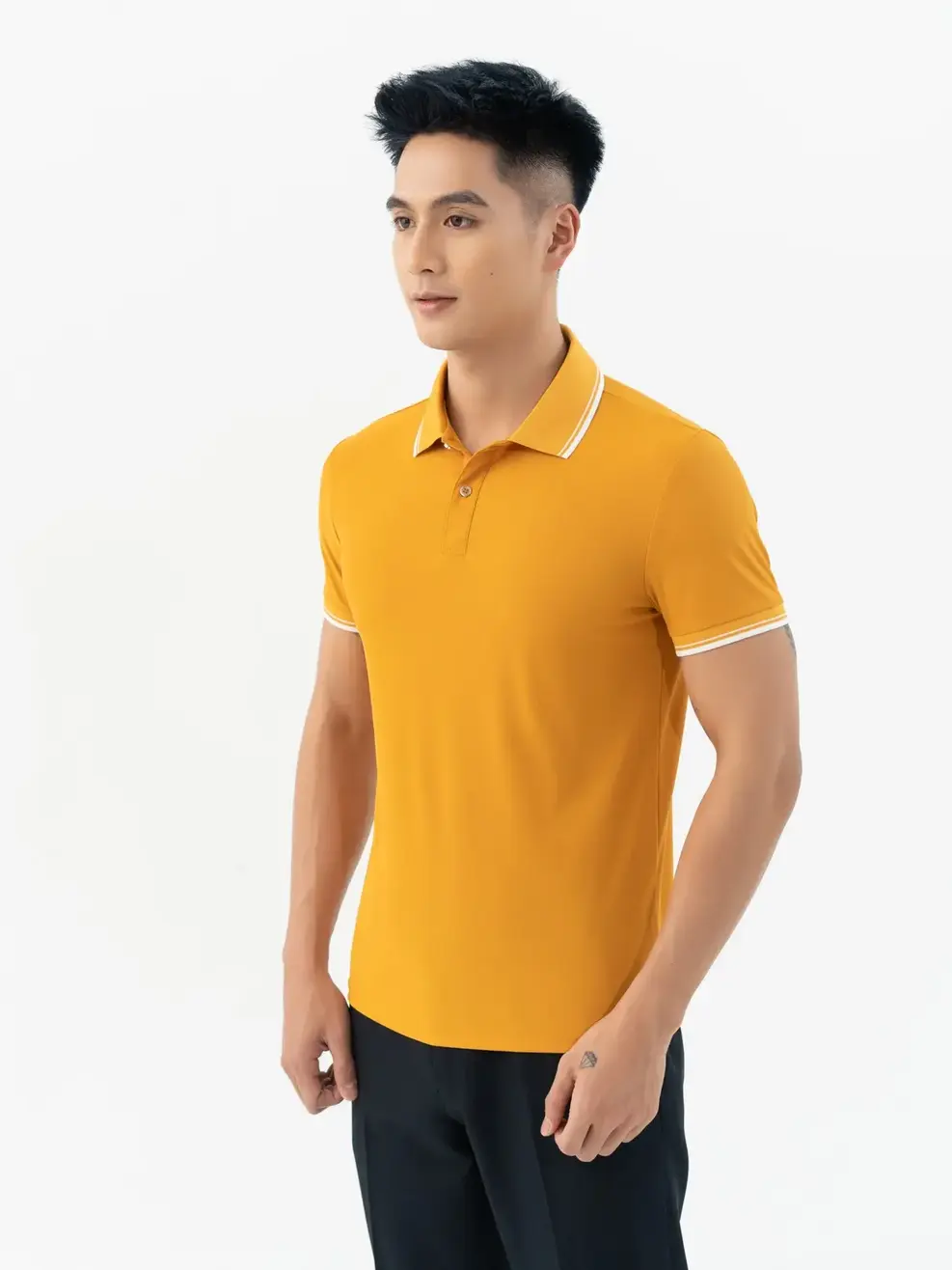 Áo Polo Nam Airycool - Vàng - 3XL