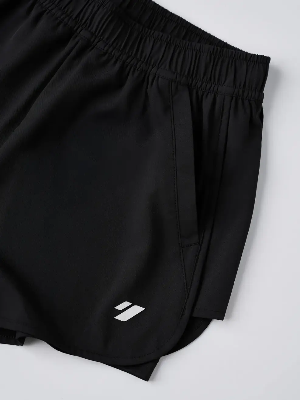 Quần Shorts Thể Thao Siêu Nhẹ 2 Lớp - ĐEN 002 - S