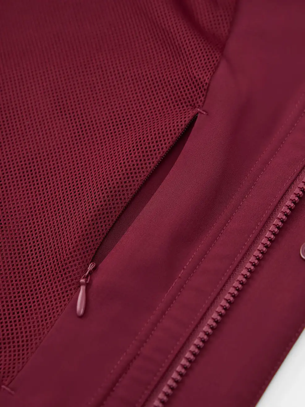 Áo Khoác Gió Nam 4c Plus Dáng Suông - ĐỎ 045 - XL