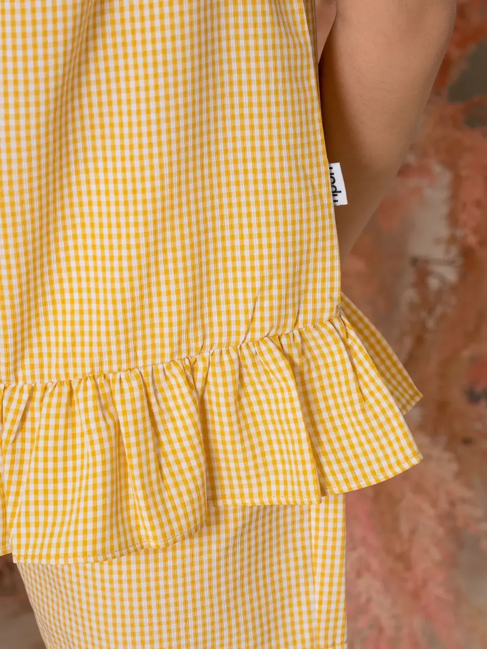 BỘ KID NỮ 2 DÂY - Kẻ vàng - 2