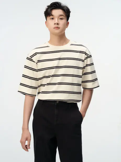 Quần Jeans Nam Baggy Đen Trơn