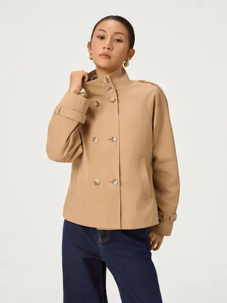 Áo Măng-tô TRENCH CASUAL Đứng Phom Siêu Nhẹ