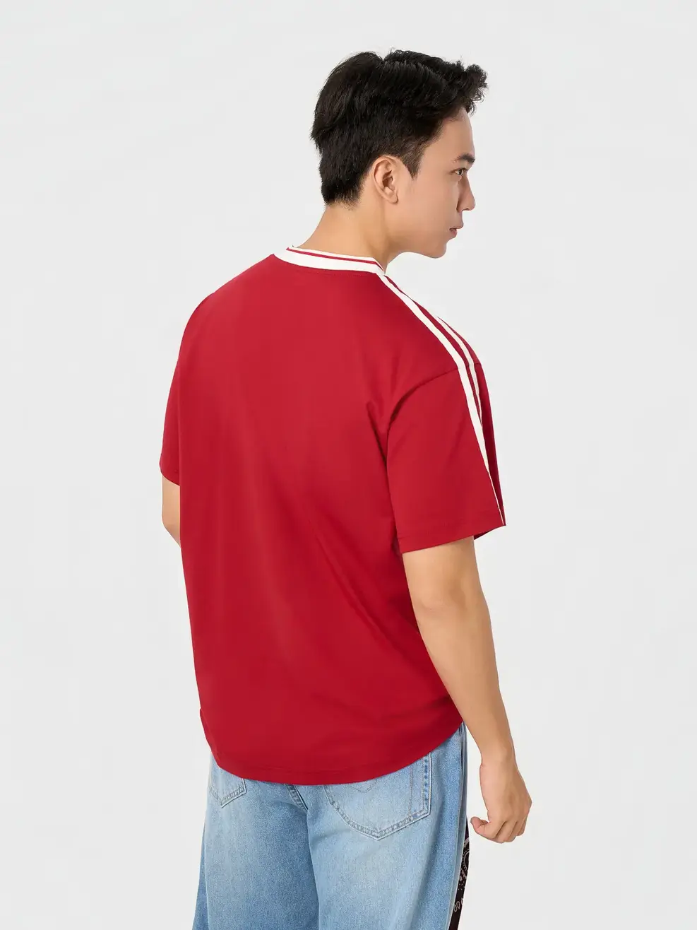 Áo Phông Cổ Tim Dream Team - Đỏ 026 - M