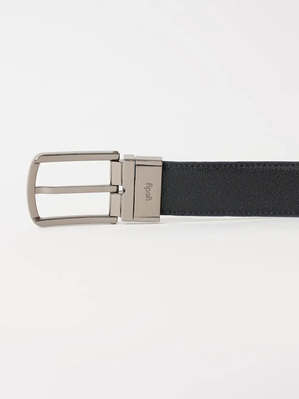 Thắt Lưng Nam Khoá Cài Mặt Xoay 04 - Đen Nâu - 115