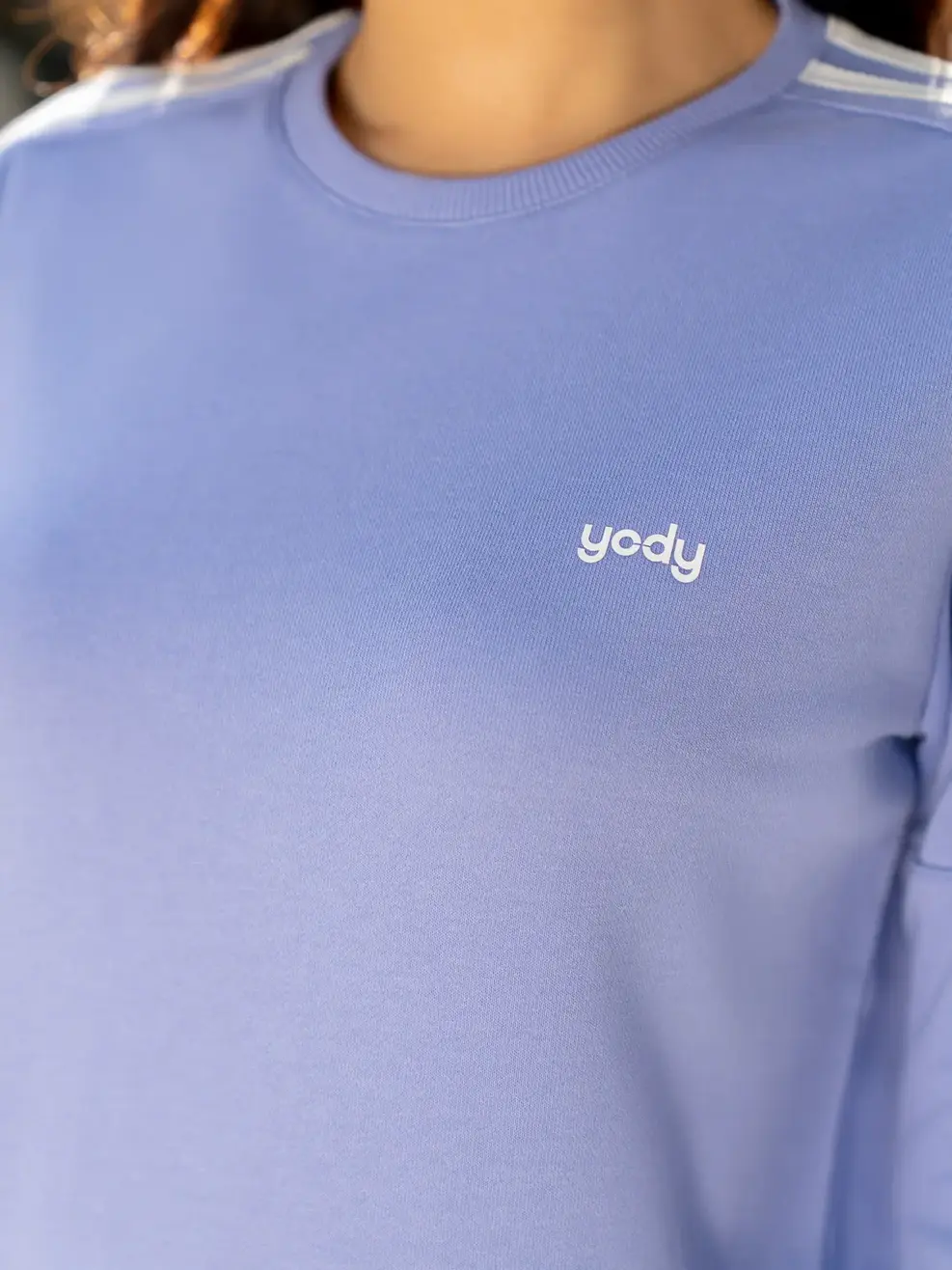 Bộ Đông Nữ In Chữ YODY - Tím - S