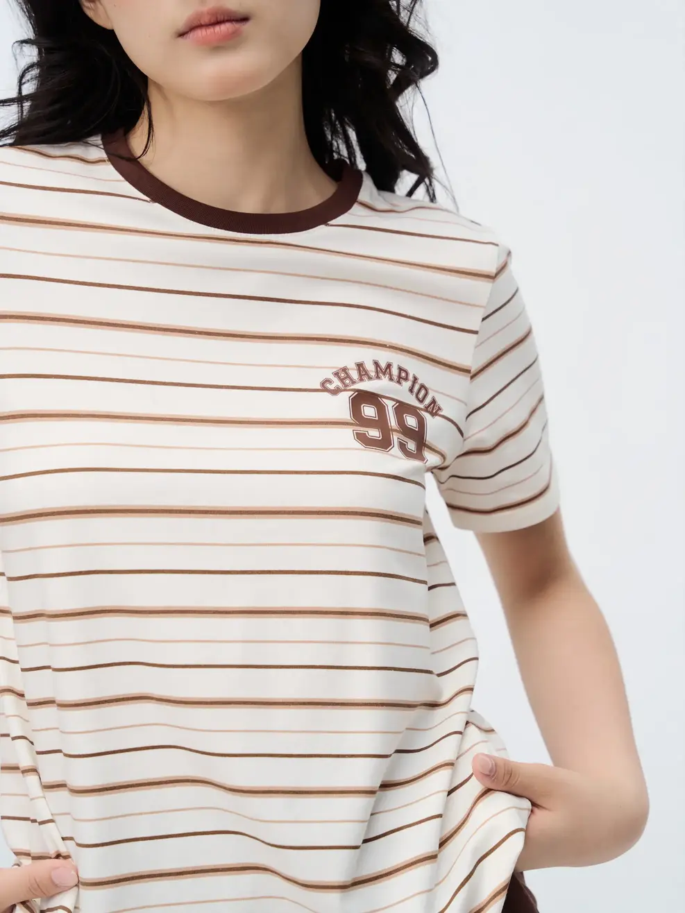 Bộ Đồ Nữ In Số 99 - Nâu 094 - S