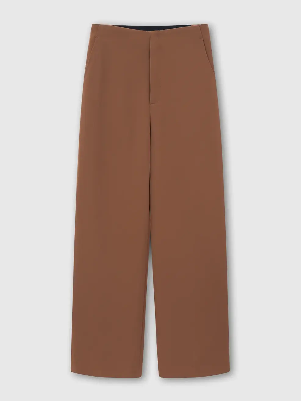 Quần straight essential - Màu nâu 001 - S