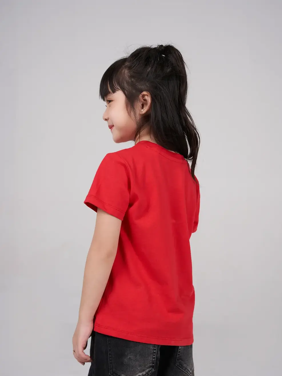 Áo kid nhỏ LOGO YODY - Đỏ - 4