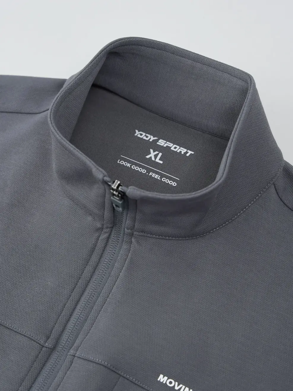 Áo Khoác Nỉ Thể Thao Nam Moving Forward - Xám đậm - M