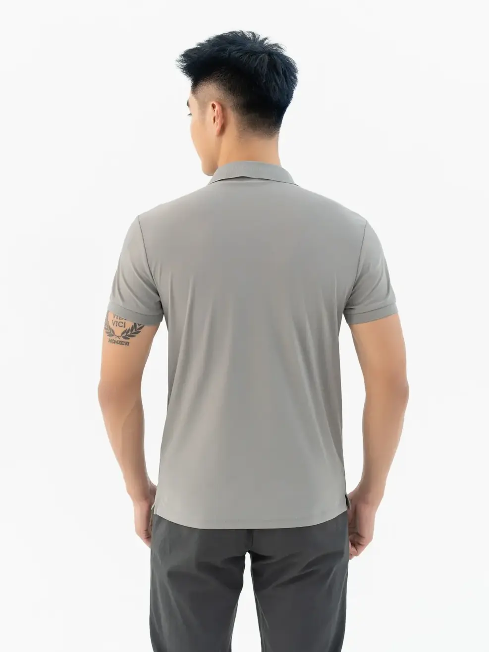 Polo Nam Yody Sport Airycool In Nẹp - Ghi - M