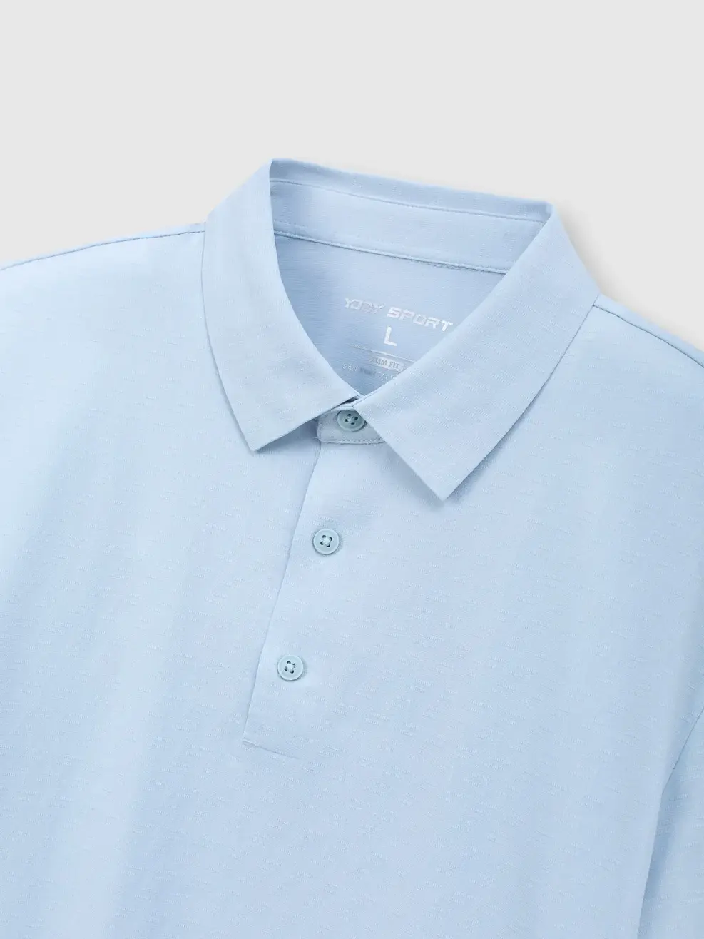 Áo Polo Thể Thao Nam Họa Tiết In Tay - Xanh Da Trời 084 - 3XL