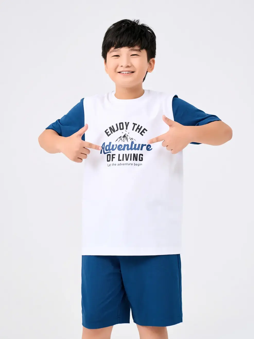 Bộ Đồ Trẻ Em Adventure - Xanh dương - 10