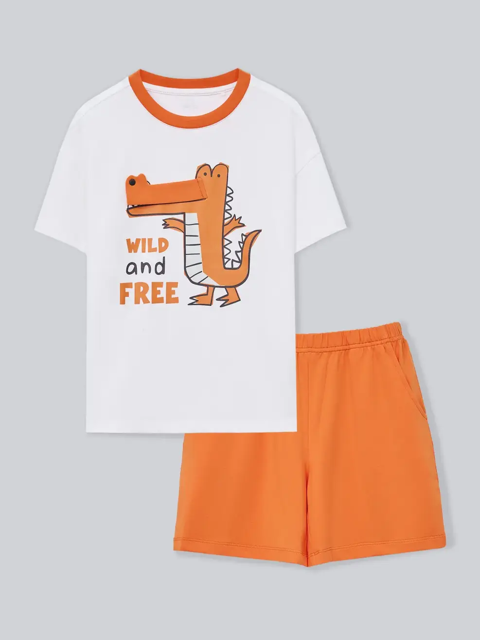 Bộ Đồ Bé Trai Will And Free - Màu cam 004 - 2-3 - L30