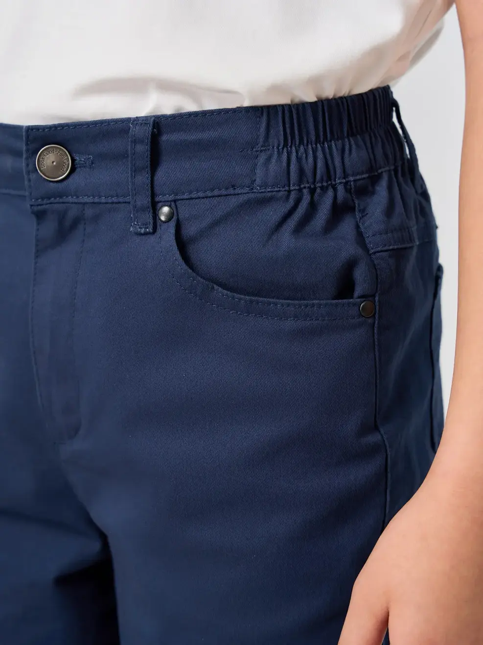 Quần Khaki Cơ Bản - Navy 008 - 10-11