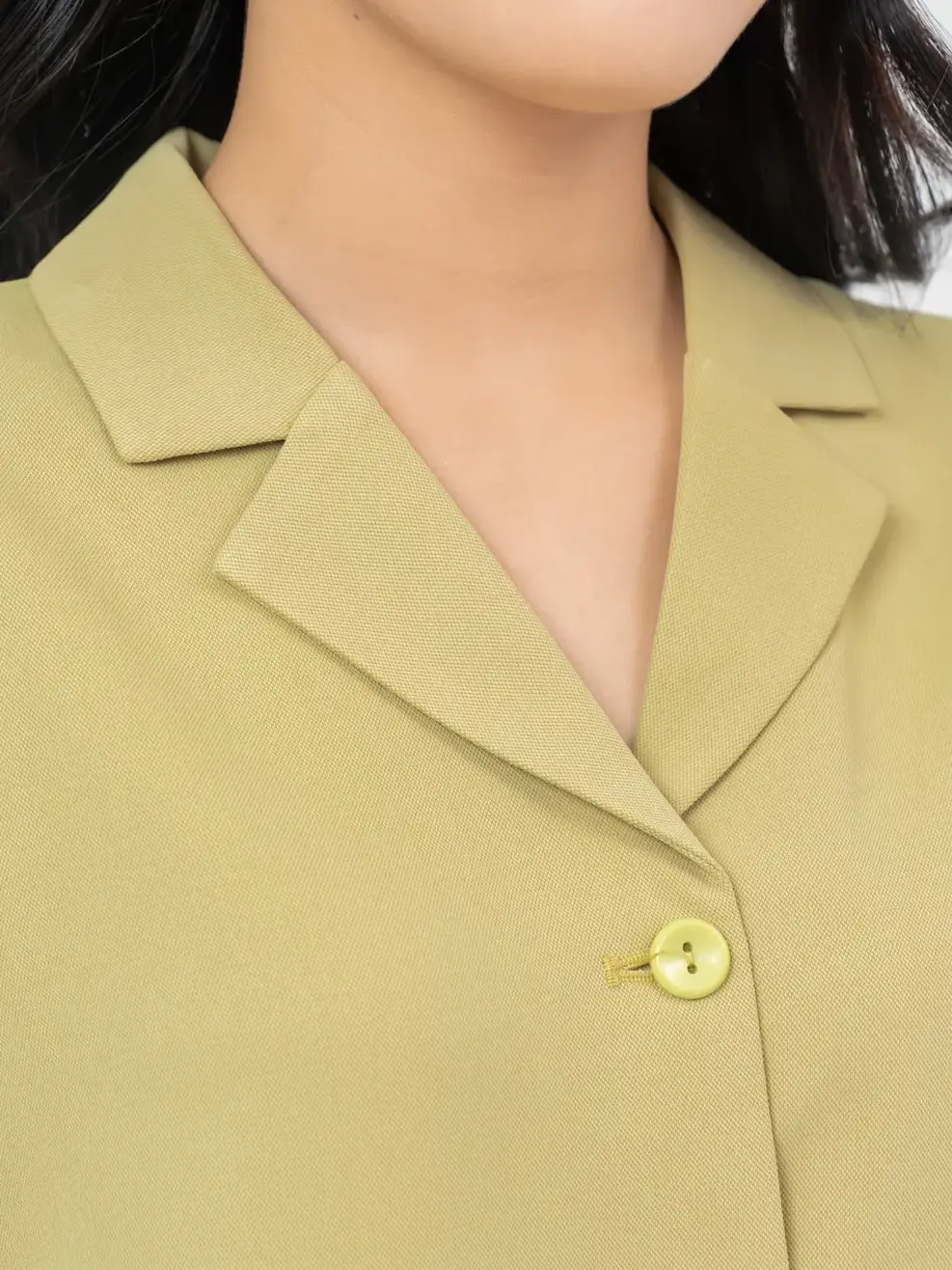 Sơ Mi Cộc Tay Nữ - Xanh cốm - S