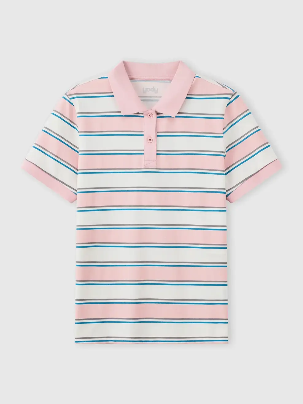 Áo Polo Nữ Phom Regular Kẻ Ngang - Kẻ Hồng 143 - S