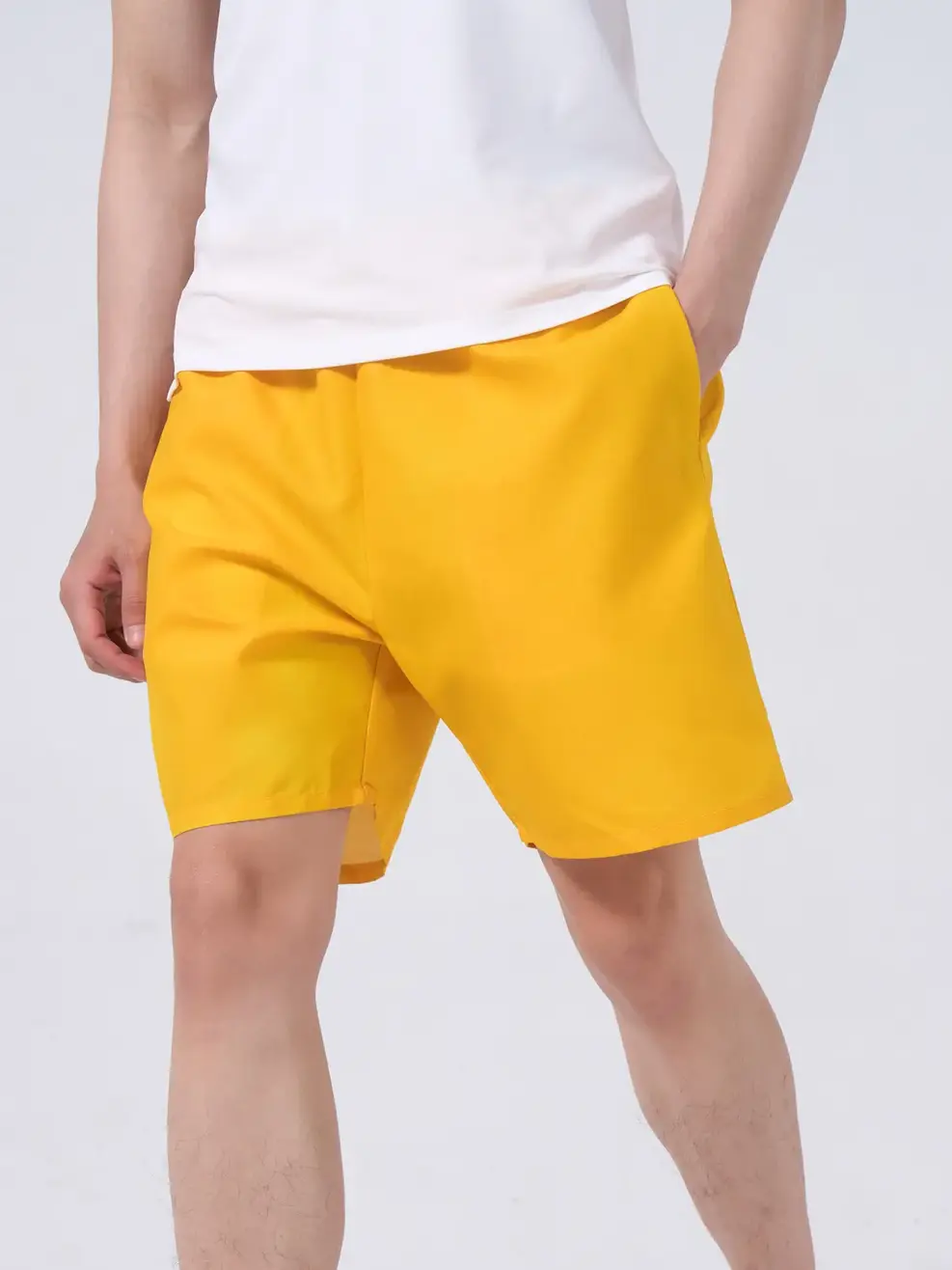 Quần short nam đổi màu - Vàng - M