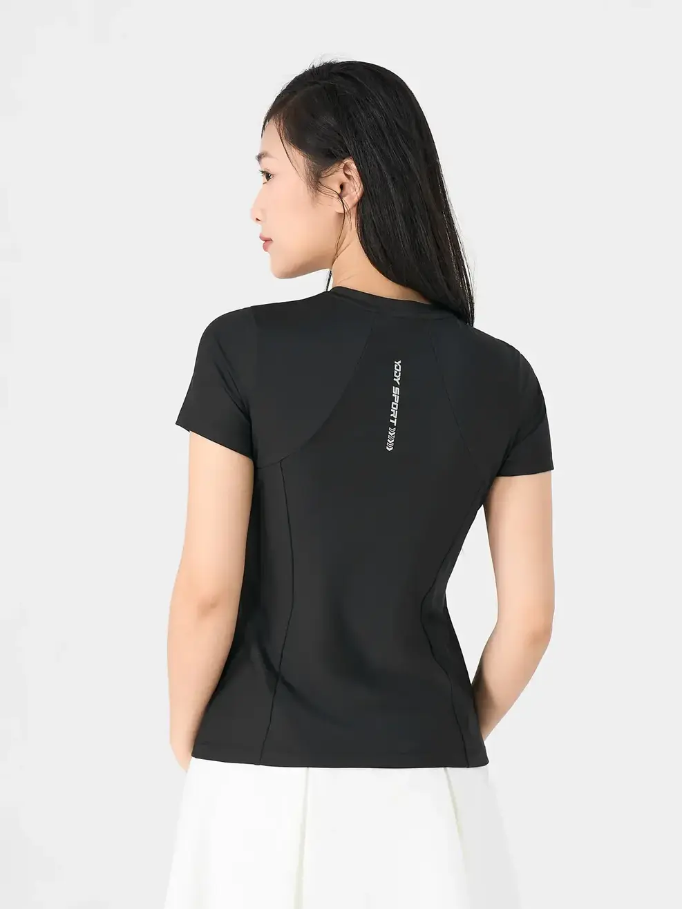 Áo Phông Nữ Yody Sport-STN7032 - Đen 003 - S