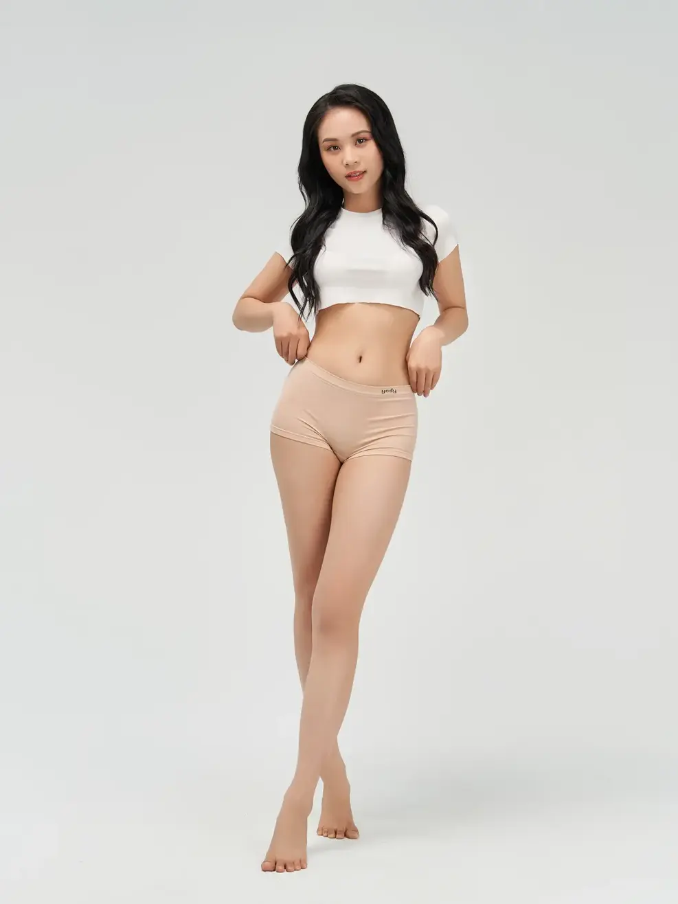 Quần chip nữ boxer - Be - L